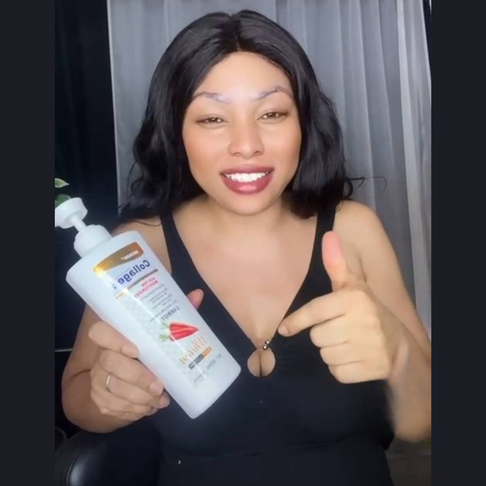 Lait Collagène Hydratant , Réparateur et Eclaircissant.