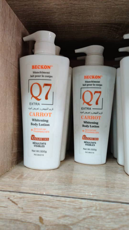 Lait Q7 pour teint éclatant